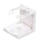 Suporte para bebidas Attwood 2449-7 em policarbonato dobrável de anel duplo