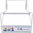 Suporte para Bobina Multiuso Branco em Aço Art Ferro Sinal Verde