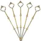 Suporte para bolo dourado de 3 camadas (5 conjuntos), suport