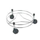 Suporte para Botijão de Gás Aço Cromado Tubular Reforçado 30cm - Araminas Suporte para Botijão de Gás Aço Cromado Tubular Reforçado 30cm - Araminas