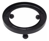 Suporte Para Botijão De Gás Reforçado Com Rodinhas Resistente Preto