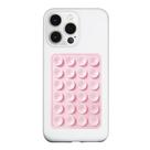 Suporte para celular com ventosas de silicone LvShuLiangPin, rosa