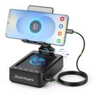 Suporte para celular Combo Gadget JTEMAN com alto-falante Bluetooth 5000mAh