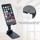 Suporte Para Celular Mesa Escritório Portatil Universal Preto