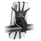 Suporte Para Celular Moto Motocicleta Bike Gps De Silicone Anti Queda 360