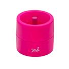 Suporte para Clipes imantado pequeno pote pvc pink brw sc1011