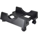 Suporte para Computador / CPU Preto com Rodinhas e Regulagem de Largura Masticmol PC310