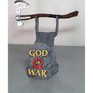Suporte Para Controle God Of War + Machado Leviathan