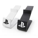 Suporte para Controle PlayStation PS4 PS5 Duplo Organização Setup Gamer Mesa Preto e Branco