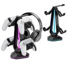 Suporte para Controle Saitake RGB com 9 modos de luz e 2 portas USB