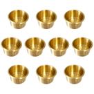Suporte para copos de mesa de jogo, insira 10 unidades, pacote com 10 unidades, Solid Brass Jumbo Suporte para copos de mesa de jogo, insira 10 unidades, pacote com 10 unidades, Solid Brass Jumbo