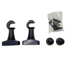 Suporte Para Cortina Varão Simples Par Com Ponteira Reforçado 28mm