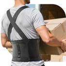 Suporte para costas de trabalho SOLOEVER, suporte lombar ajustável