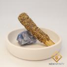 Suporte para Defumador Palo Santo de Calcita Azul Pedra Natural