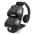 Suporte para dois controles e fone de ouvido/headset, headphone
