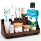 Suporte para escova de dentes GFWARE Wood 7 Slots