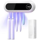 Suporte para escova de dentes MIMORE, 5 slots com função de temporizador, suporte de parede