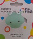 Suporte para escova dental infantil - Hipopotamo GALA IBB Suporte para escova dental infantil - Hipopotamo GALA IBB