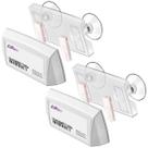 Suporte para EZ Pass Amoner U com ventosa para para-brisa Suporte para EZ Pass Amoner U com ventosa para para-brisa