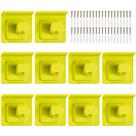Suporte para ferramentas MLYNZXJSY, kit com 10 unidades, plástico ABS, para fixação na parede Suporte para ferramentas MLYNZXJSY, kit com 10 unidades, plástico ABS, para fixação na parede