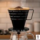 Suporte para Filtro de Café Decorado Plástico COR:LETTERING