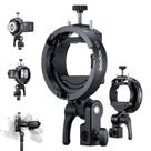 Suporte Para Flash Godox S3 Encaixe Bowens Para V1 Ad200 Ad300