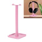 Suporte para fone de ouvido Acogedor Z1 2 em 1 com suporte para telefone rosa