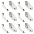Suporte para Forno Micro-ondas Branco Brasforma SBR5.0 - 6 Unidades