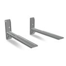 Suporte para Forno Micro-ondas Com Braço Ajustável Brasforma SBR 3.7 Prata