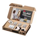 Suporte para fotos de drywall 3M CLAW (TM) 20 kg com marcadores de pontos de 4 quilates