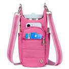 Suporte para garrafa de água Telena RFID Crossbody Bag Rose Red Suporte para garrafa de água Telena RFID Crossbody Bag Rose Red