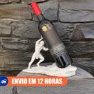 Suporte para Garrafas Deus Grego Inspirado na Mitologia Grega, Decoração clássica e minimalista