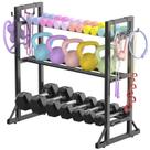 Suporte para Halteres NomNest 3 Níveis Ajustável, Capacidade de 204 kg Suporte para Halteres NomNest 3 Níveis Ajustável, Capacidade de 204 kg