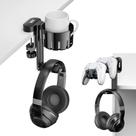 Suporte Para Headset, Controle e Porta Copo - Suporte 3 em 1