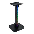 Suporte Para Headset Mancer SH10 RGB USB-C Preto - MCR-SH10-BL01