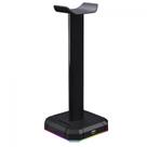 Suporte para Headset Redragon Scepter RGB, Black, HA312