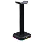Suporte para headset scepter x rgb redragon preto ha312