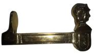 Suporte Para Janela Em Bronze Fazenda Casa Rústica Antiga Carranca Par