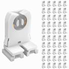Suporte para lâmpada LED Tombstones JESLED Non Shunted T8 (pacote com 50)