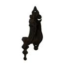 Suporte para Lampião Sitio Fazenda Ferro Fundido Pequeno 13x35cm Preto Ouro Minas Suporte para Lampião Sitio Fazenda Ferro Fundido Pequeno 13x35cm Preto Ouro Minas