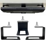 Suporte para laptop AuxPhome Under Desk Mount para laptop e muito mais Suporte para laptop AuxPhome Under Desk Mount para laptop e muito mais