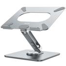 Suporte para laptop BESIGN LSX7 com base giratória de 360 cinza