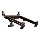 Suporte para laptop/DJ Ultimate Support LPT-1000QR com braços telescópicos