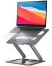 Suporte para laptop LORYERGO ajustável para laptops de 17,3 polegadas cinza
