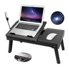 Suporte para Laptop Moclever com Ventilador e Lâmpada LED para Cama