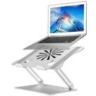 Suporte para laptop SamfuLoge ajustável com ventilador de alumínio