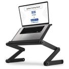 Suporte para laptop sem gaiola Ergonomics WorkEz Executive Black