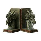 Suporte para livros em resina, dragão, escultura, ornamentos de estátua, Gothic Med