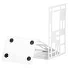 Suporte para livros INNÔPLUS Metal Heavy Duty Abstract Art 18,5x12,5 x 9 cm