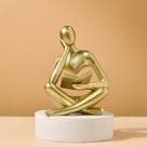 Suporte para livros LINZHEN Style-A Gold Creative Abstract Thinker